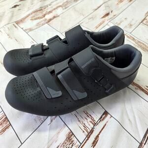 Shimano Dynalast Cycling Shoes Mens Size 11.8 Gray SHRP301M Athletic Racing Bike